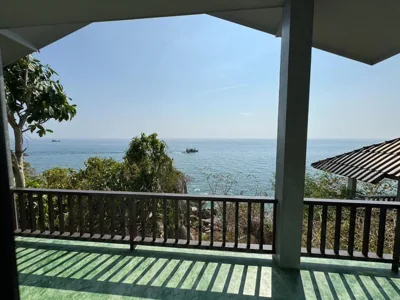 Double Room with Sea View — Char Bungalows